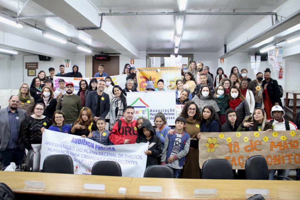 Audiência Pública abre 5ª. Semana de Combate às violências contra crianças e adolescentes e traz as vozes de jovens em São Leopoldo